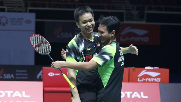 Ahsan/Hendra Lolos ke Babak 16 Besar Jepang Terbuka 2018